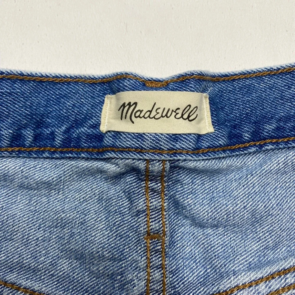 Madewell Baggy Tapered Jeans Mens 32 Blue Medium Wash 100% Cotton Denim